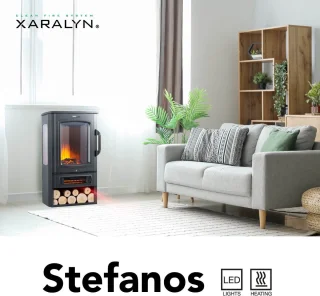 Xaralyn Stefanos elektrische vrijstaande haard