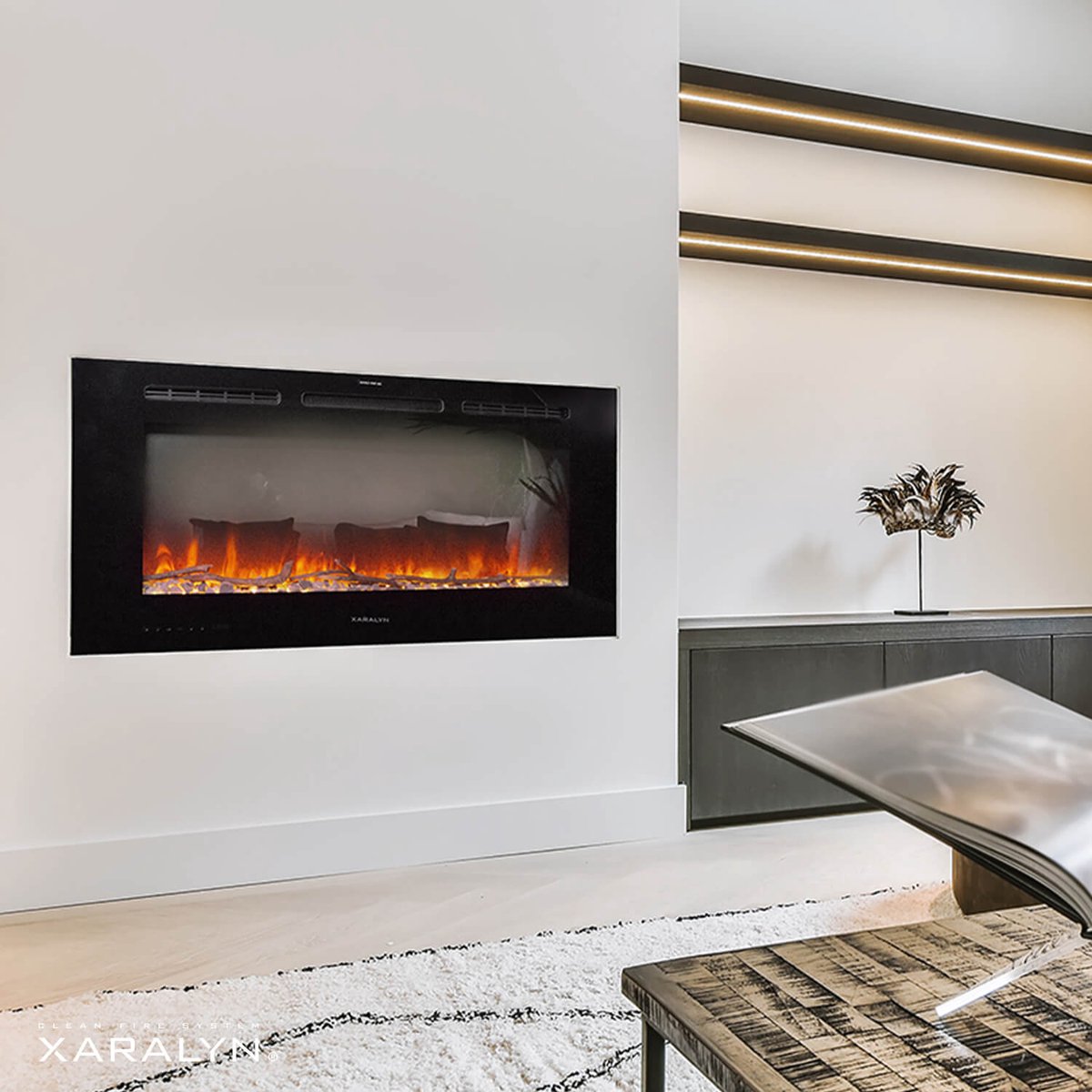 Xaralyn Trivero 90 Cinewall inbouwhaard