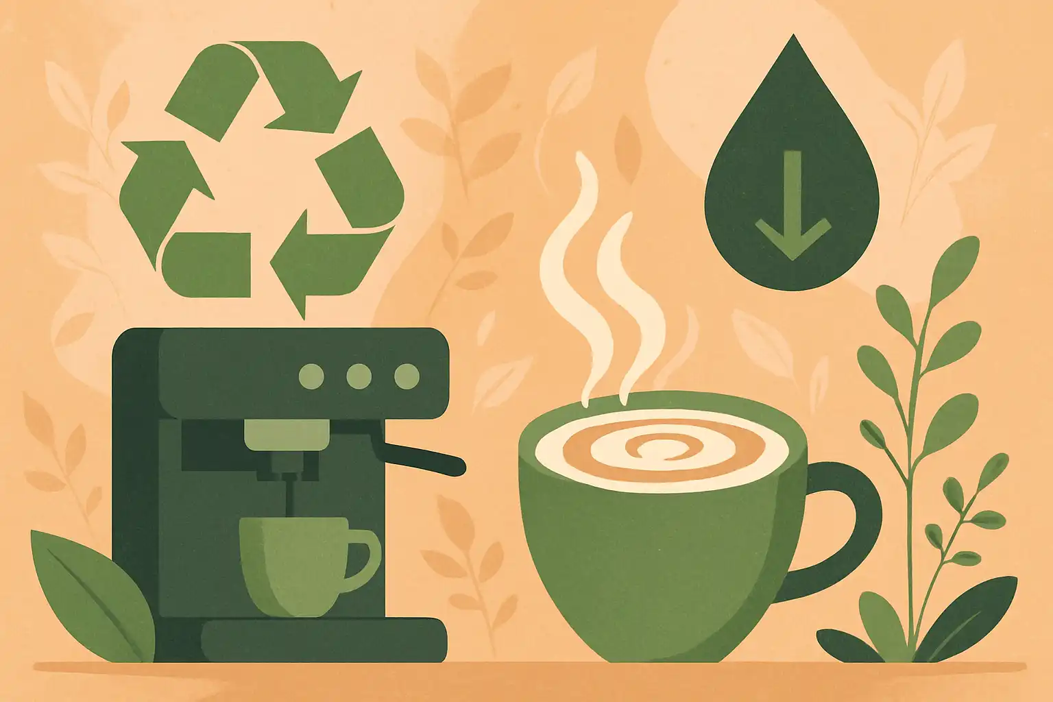 De eco-latte: praktische tips om energie en water te besparen met je espressomachine