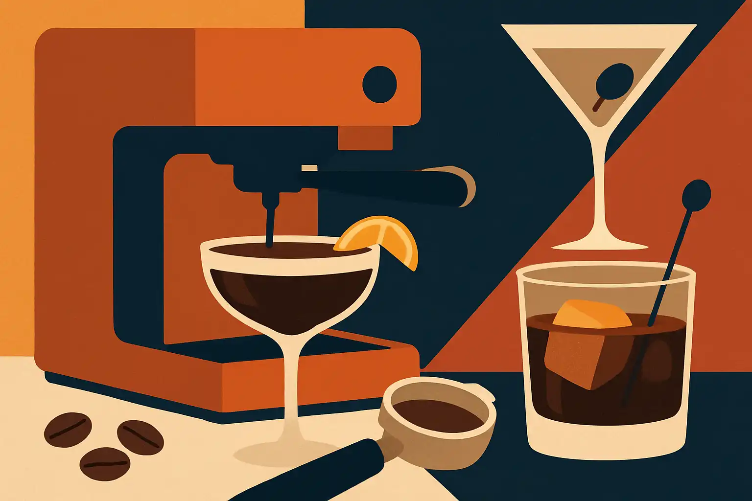 Espresso cocktails thuis: verrassende recepten en bartechnieken met je espressomachine