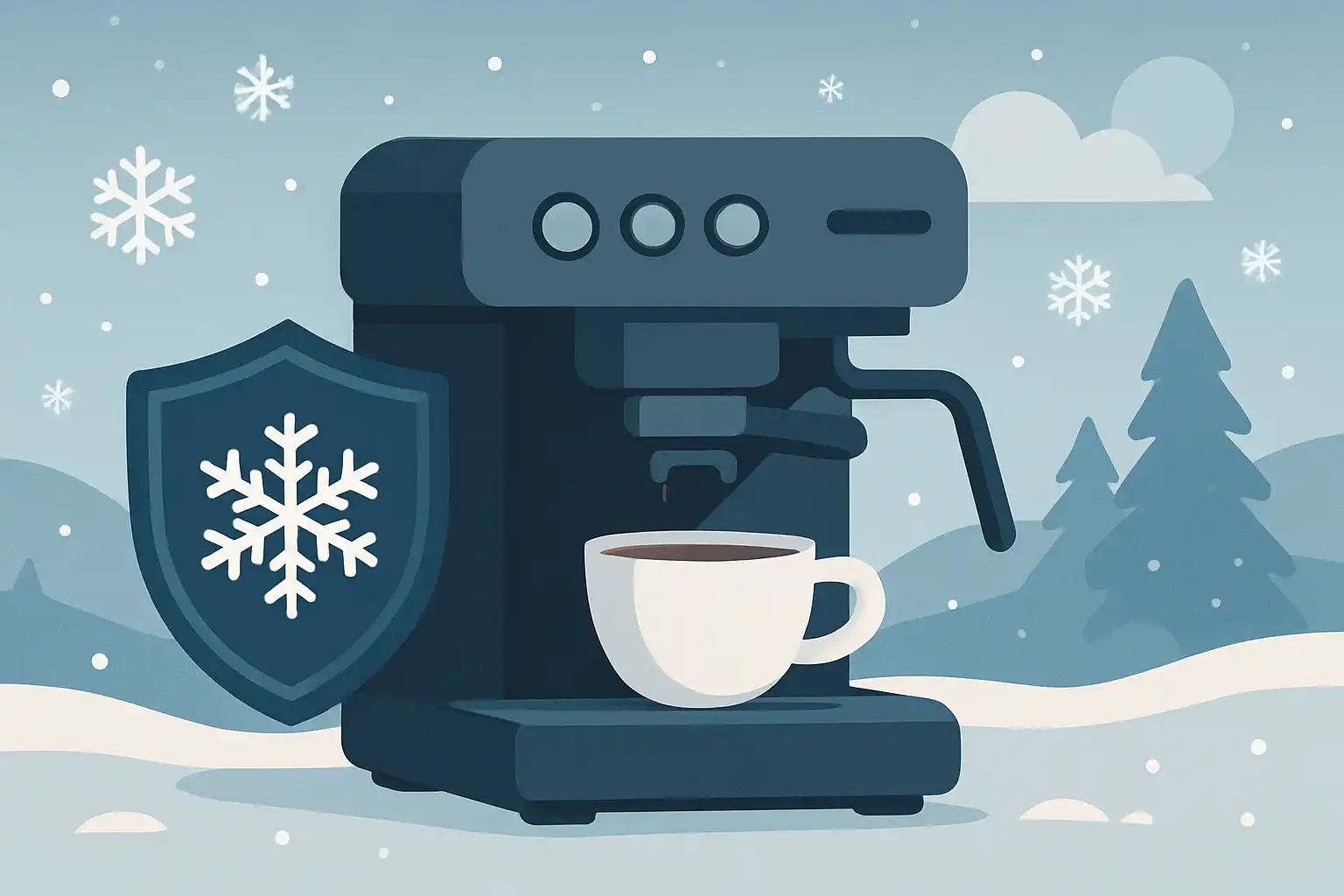 Espressomachine winterklaar: zo bescherm je je machine tegen vorst en koude temperaturen