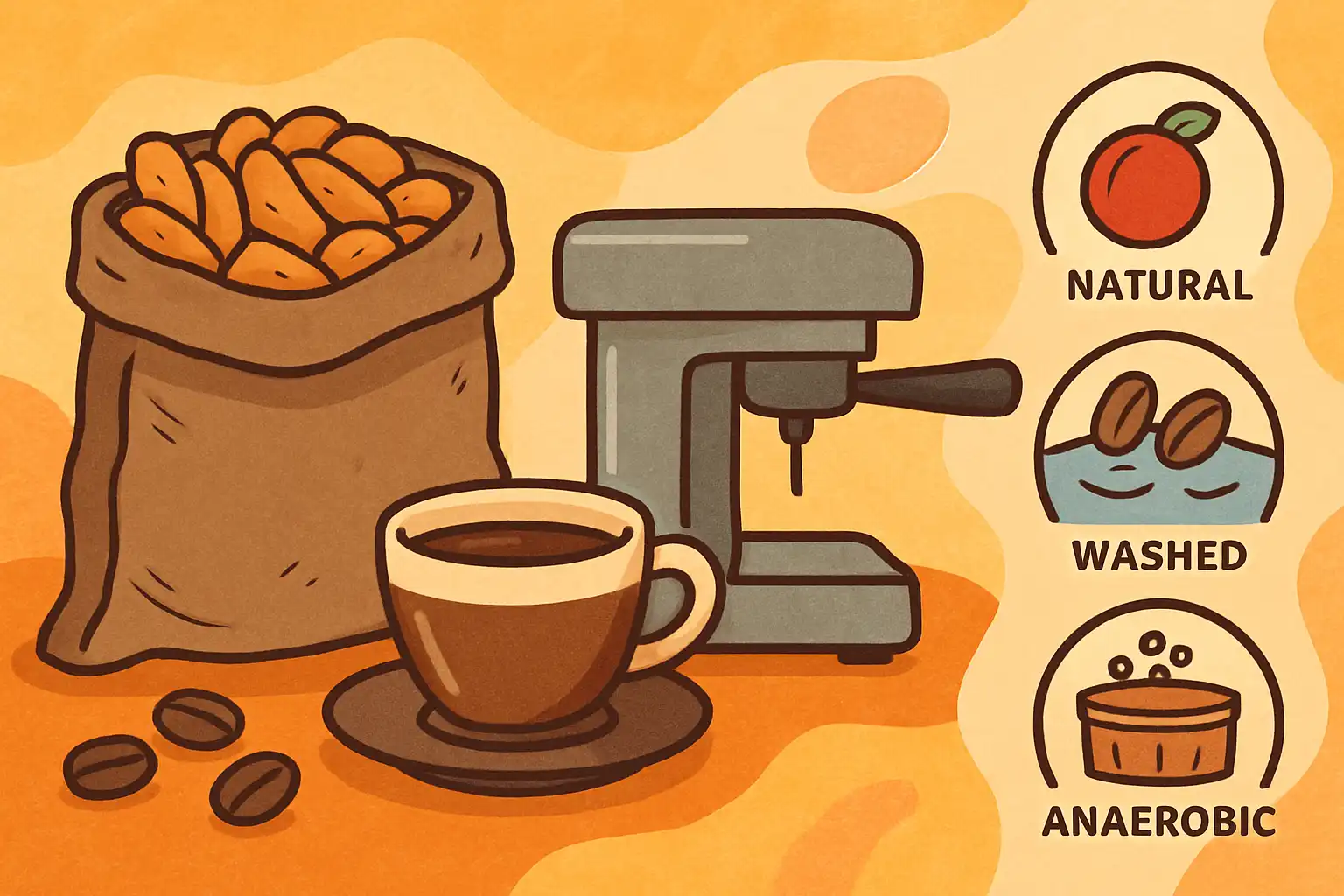 Fermentatiebonen en espresso: zo haal je het beste uit natural, washed en anaerobic koffies