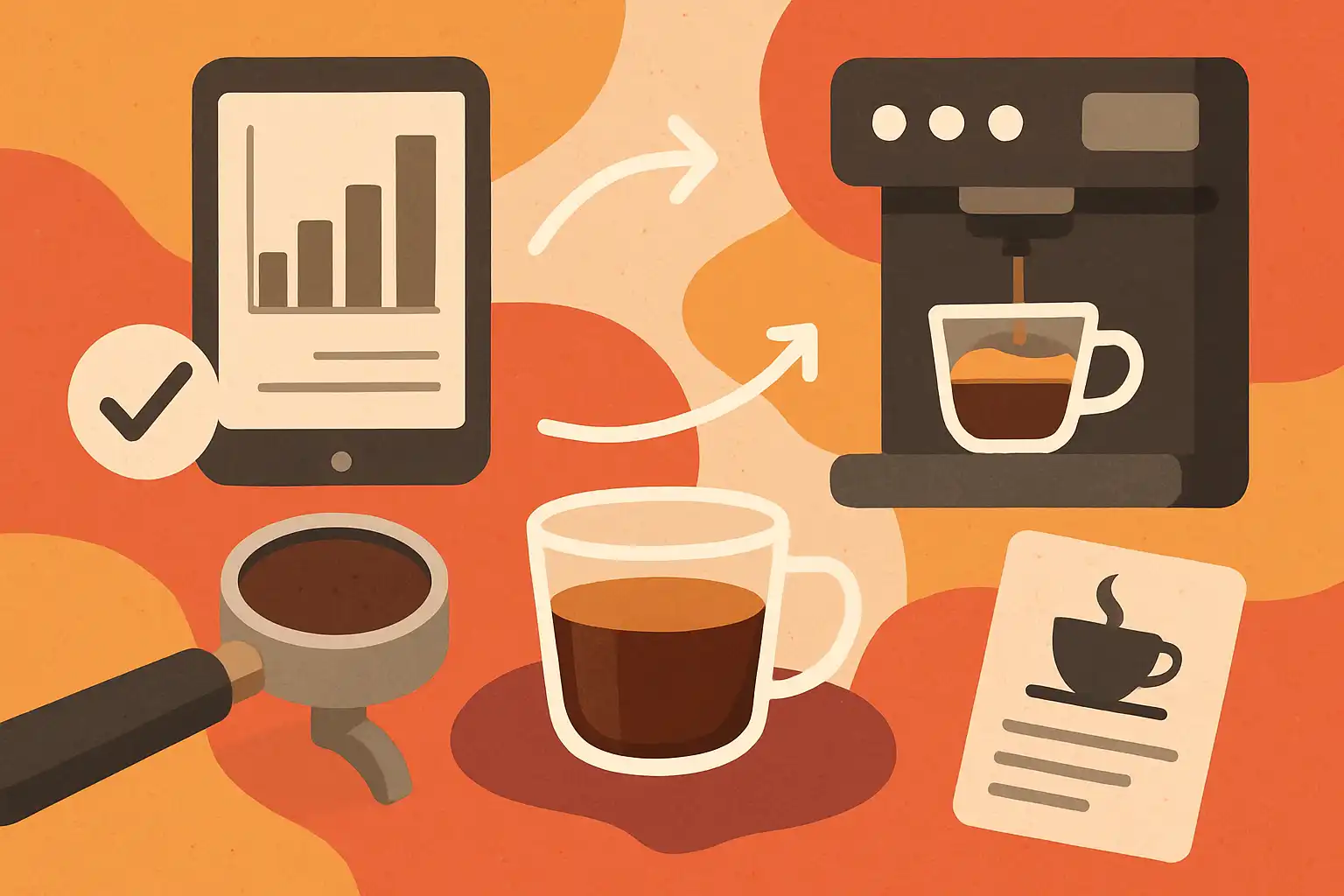 Houd je shots bij: zo gebruik je zetlogs, apps en proefkaarten om sneller perfecte espresso te zetten