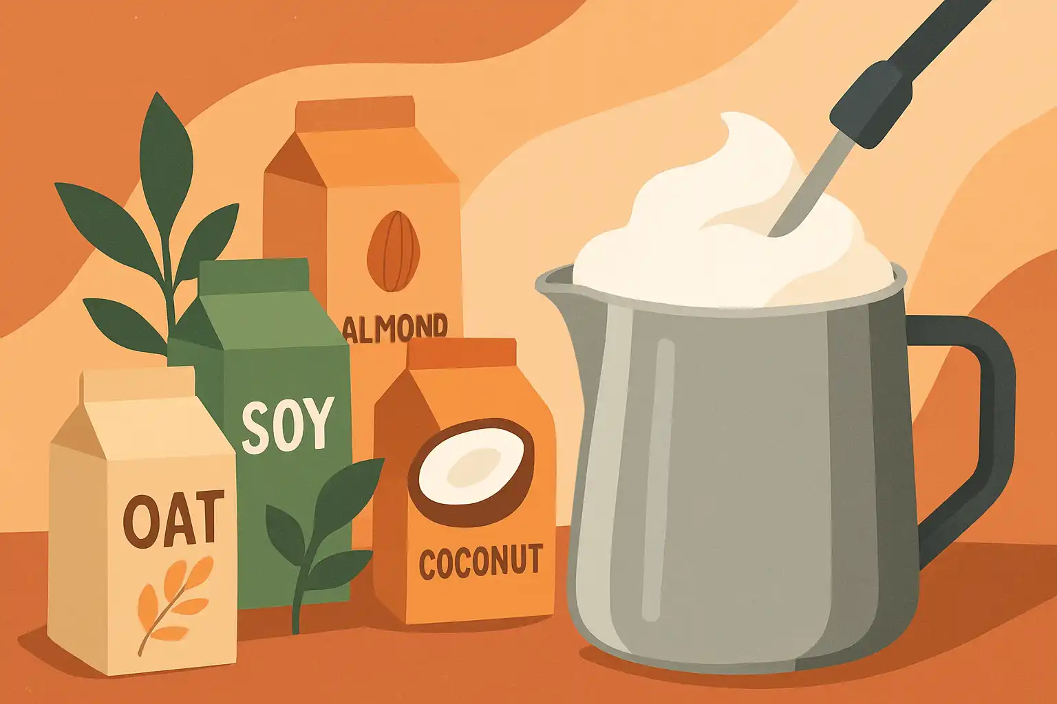 Plantaardige melk: welke alternatieven schuimen het beste in je espressomachine (en hoe je ze perfect krijgt)