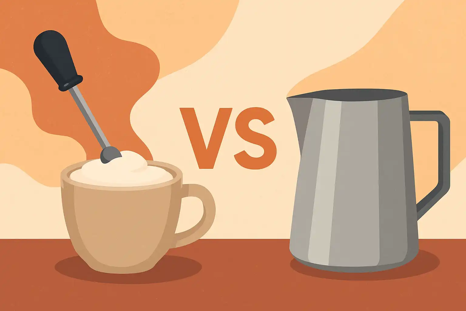 Stoompijpje of melkcarafe? de ultieme melkopschuim battle uitgelegd