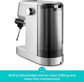 Koffiezetapparaat 20 bar voor perfecte espresso