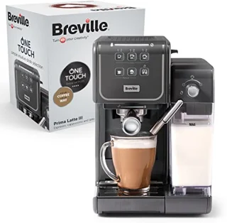 Espressomachine met Automatische Melkopschuimer voor Koffie, Cappuccino en Latte