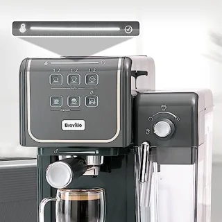 Espressomachine met Automatische Melkopschuimer voor Koffie, Cappuccino en Latte