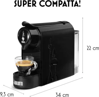 Espressomachine met 32 capsules - compact en modern