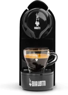 Espressomachine met 32 capsules - compact en modern