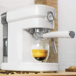 DailySupplies® Espressomachine - Koffiezetapparaat - Koffiemachines - Wit