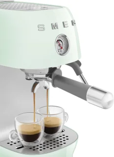 SMEG ECF03PGEU - Handmatige espressomachine - Cold Brew - Watergroen