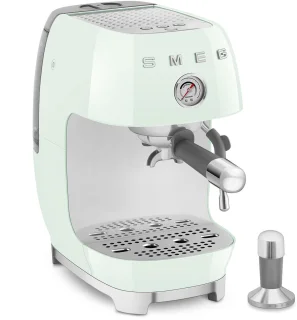 SMEG ECF03PGEU - Handmatige espressomachine - Cold Brew - Watergroen