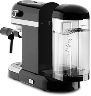 Espresso- en cappuccinoapparaat met 20 bar druk en touchscreen