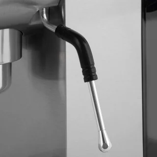 Lopoleis® Barista Espressomachine – Pistonmachine met 20 Bar druk– RVS Koffiemachine melkopschuimer – Brushed Stainless Steel