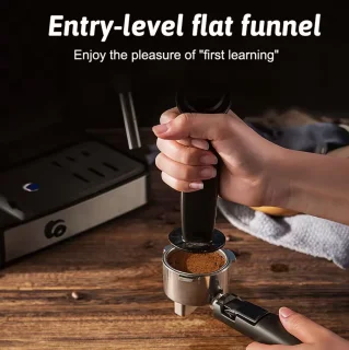 J&R Espresso apparaat - LCD touch espresso koffiemachine- Met Semi-Automatische pomp en melkopschuimer - Koffiezetapparaat- Zilverkleurig - Voor gemalen koffie