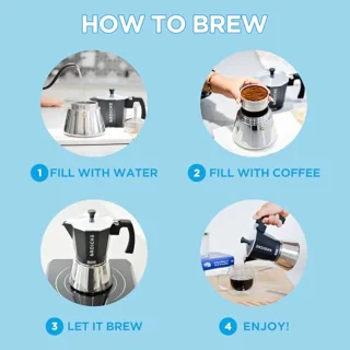 Inductie Kookplaat voor Moka Pan en Espresso machine - Voor Alle Fornuizen