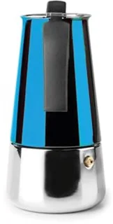 Espressomachine voor 2 kopjes, 100 ml - Roestvrij Staal, Geschikt voor Inductie