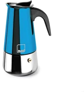 Espressomachine voor 2 kopjes, 100 ml - Roestvrij Staal, Geschikt voor Inductie