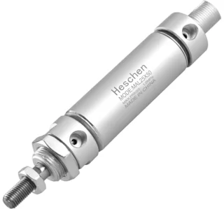 Pneumatische slanke Air Cilinder 25mm Bore 50mm Stroke Double Acting