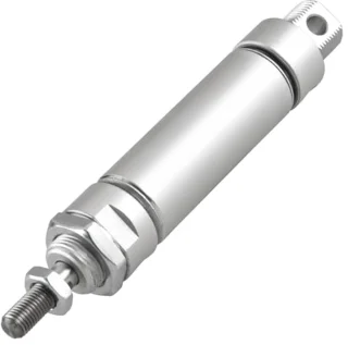 Pneumatische slanke Air Cilinder 25mm Bore 50mm Stroke Double Acting