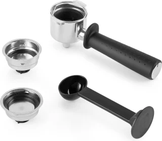 White-Label® Espressomachine - Koffiezetapparaat - Koffiemachines - Zwart en Zilver