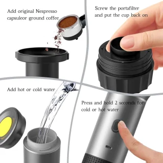 Eleketrische espressomachine voor heerlijke koffie