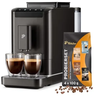 Volautomatische Koffiemachine voor Caffè Crema en Espresso - Granite Black