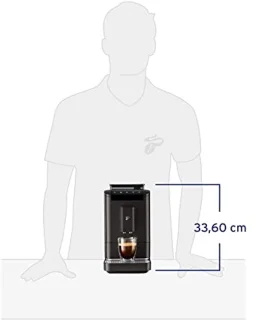 Volautomatische Koffiemachine voor Caffè Crema en Espresso - Granite Black