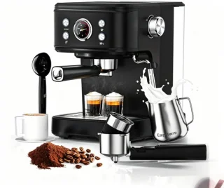 2 in 1 halfautomatische espressomachine