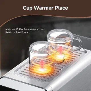 2-in-1 latte- en espressomachine