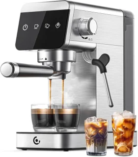 2-in-1 latte- en espressomachine