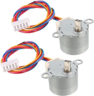 24BYJ48 stappenmotor 12V - set van 2