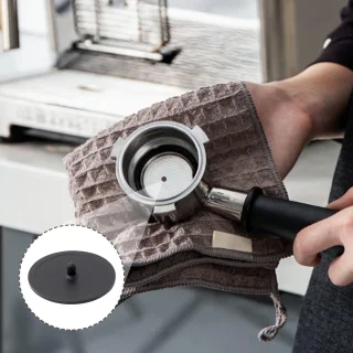 3 stuks zwarte blinde filter backflush schijven voor koffiemachine