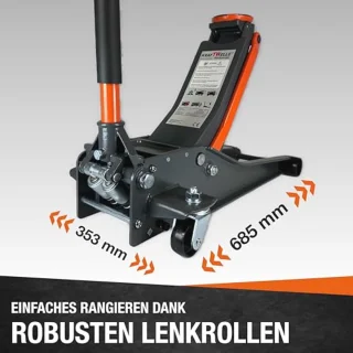4T Extra Trolley Jack 3000 kg