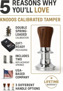58,5 mm Espresso Koffietamper