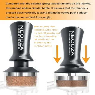 58mm Stainless Steel Espresso Tamper