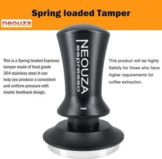 58mm Stainless Steel Espresso Tamper