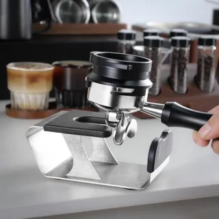 Aanstampstation espresso - portafilter houder