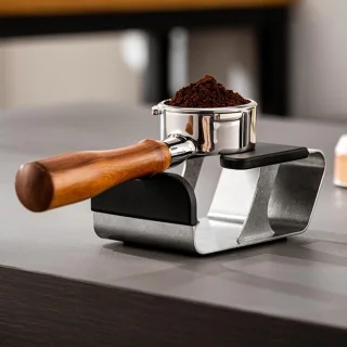 Aanstampstation espresso - portafilter houder