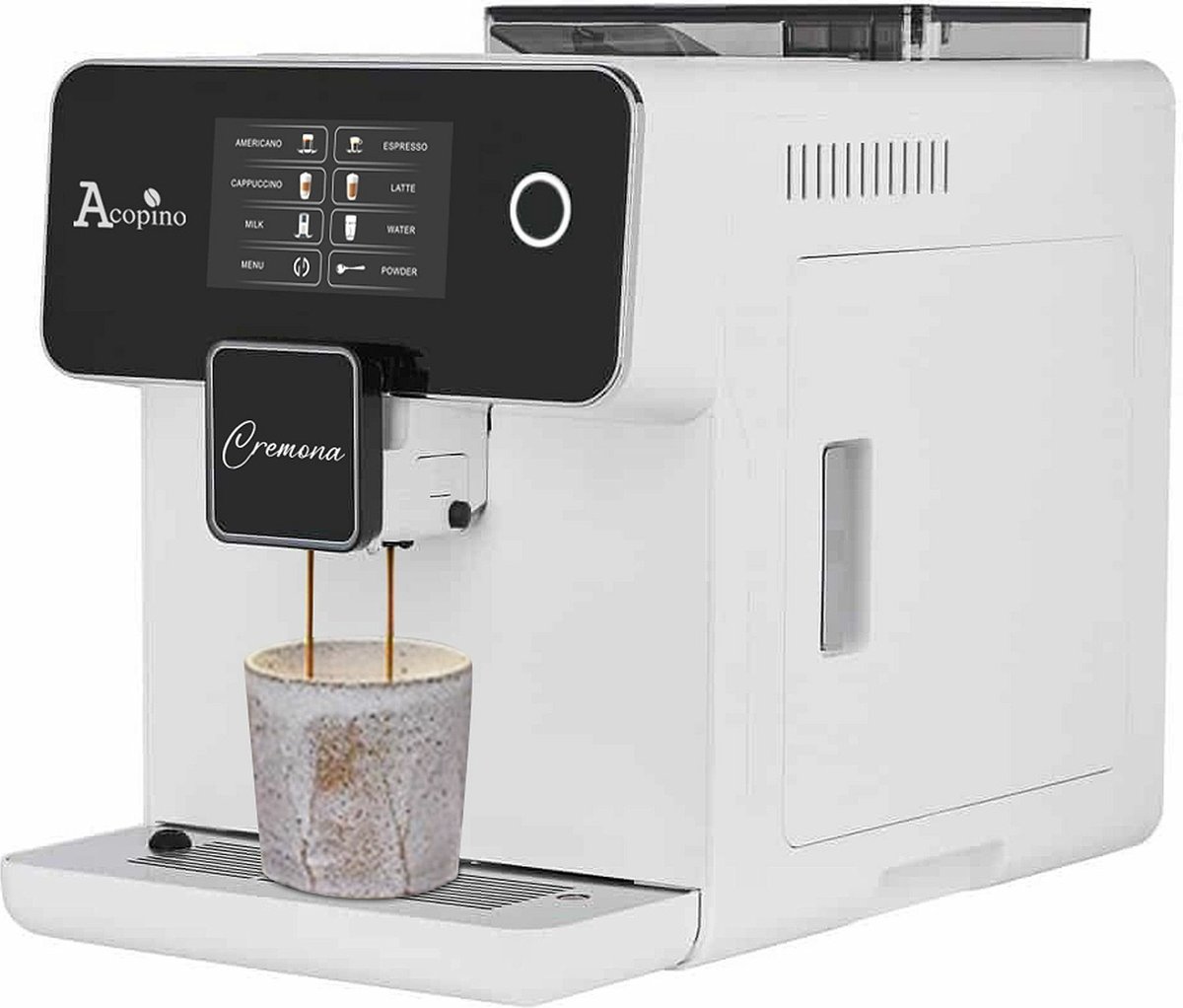 De Acopino Cremona Volledig Automatische Espressomachine 1,7L in één oogopslag