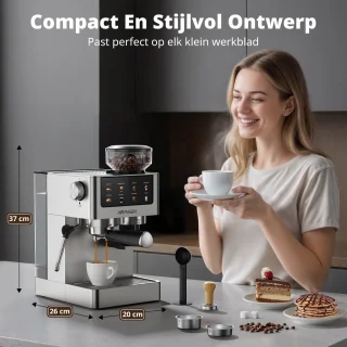 AIRMSEN Espressomachine Huishoudelijk