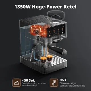 AIRMSEN Espressomachine Huishoudelijk