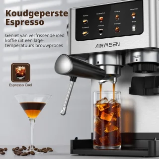 AIRMSEN Espressomachine Huishoudelijk