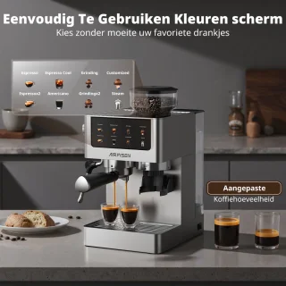 AIRMSEN Espressomachine Huishoudelijk