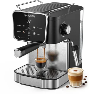De AIRMSEN Espressomachine in één oogopslag