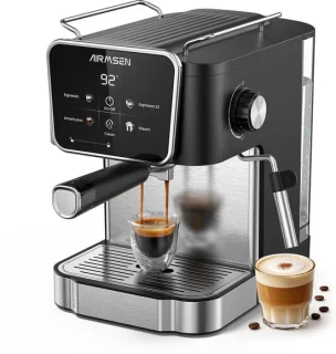 AIRMSEN Espressomachine: compact, krachtig en veelzijdig voor thuisbarista's