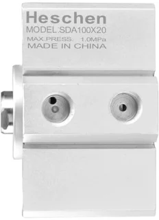 Aluminium pneumatische luchtcilinder 20 x 100 mm 3/8 PT