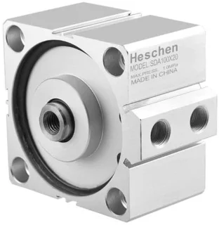 Aluminium pneumatische luchtcilinder 20 x 100 mm 3/8 PT