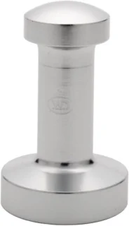 Aluminium tamper 55 mm zilver